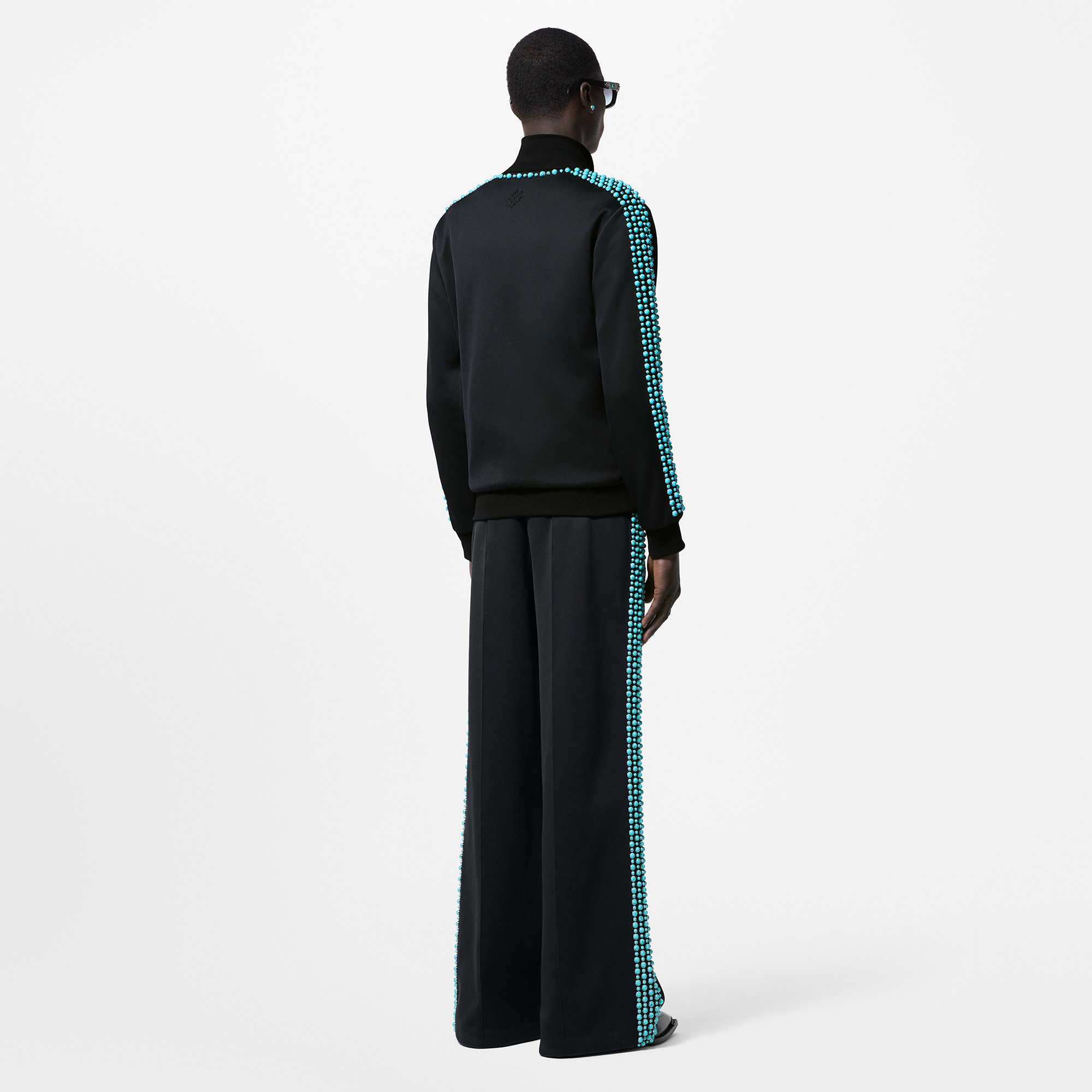 Embellished Cotton Track Top    in Men's Ready-to-Wear Outerwear and Coats collections by Louis Vuitton (Product zoom)